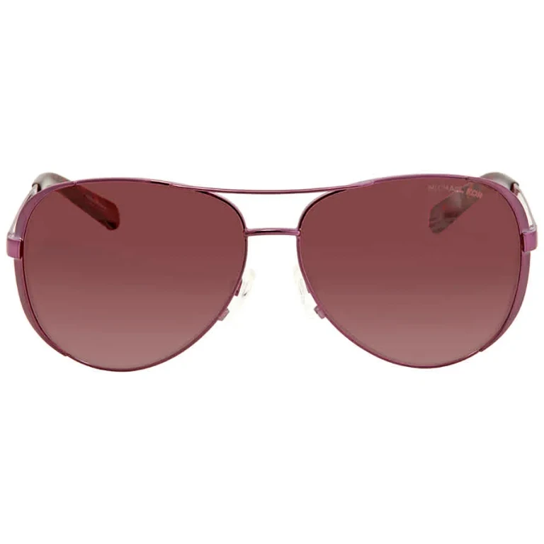 Michael Kors Chelsea Burgundy Gradient Pilot Ladies Sunglasses MK5004 11588H 59