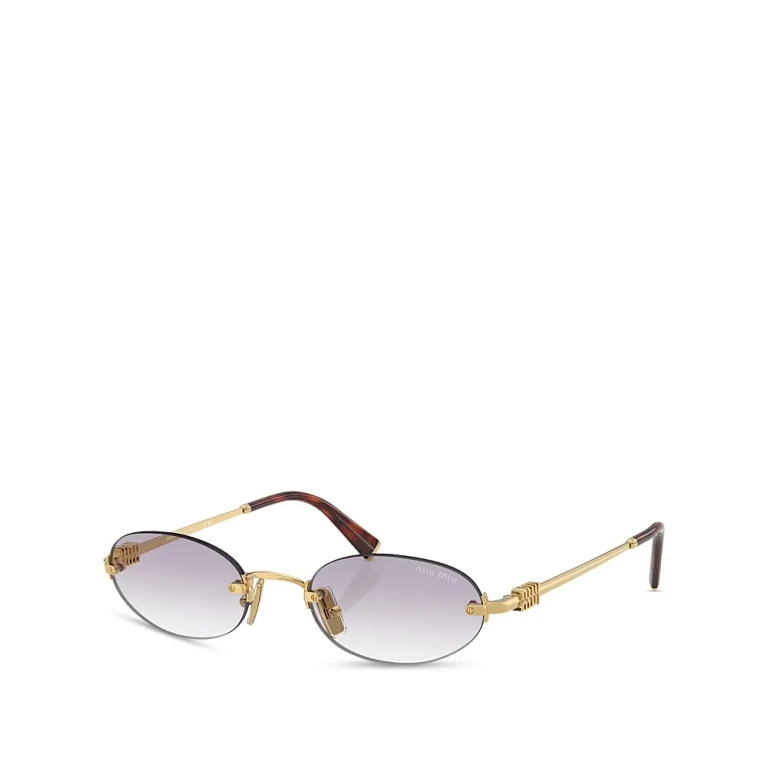Miu Miu Oval Sunglasses, 51mm