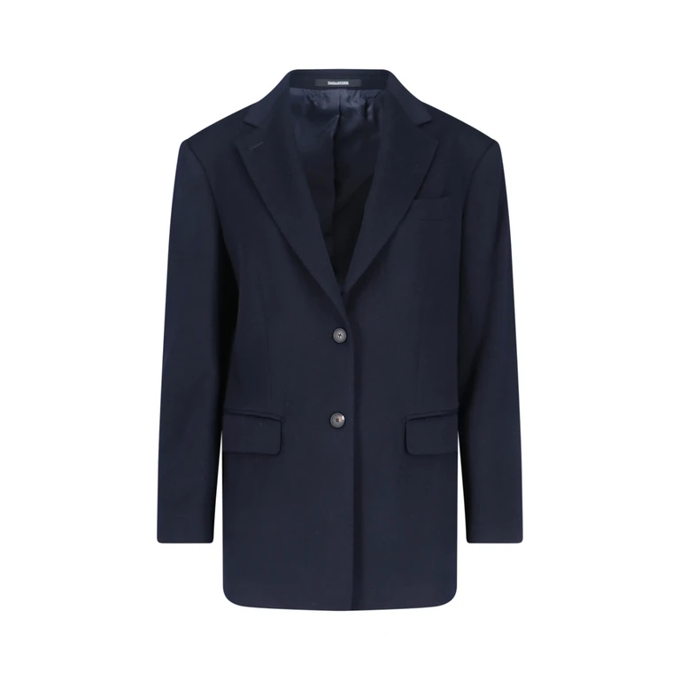 Tagliatore Jackets Blue Cashmere - Women