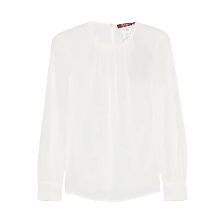 Max Mara Studio Mstcolmo Long-sleeve Blouse