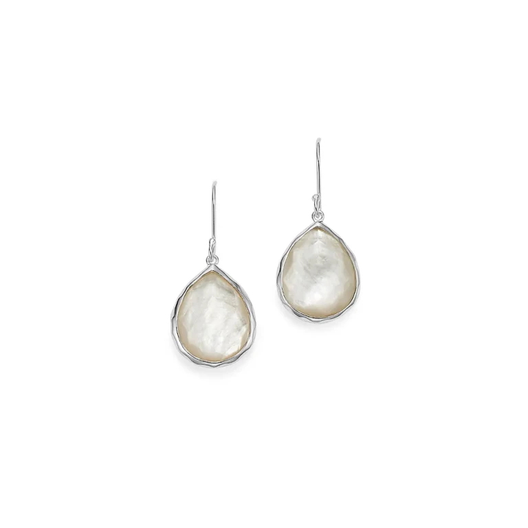 Ippolita Sterling Silver Wonderland Teardrop in Mother-of-Pearl Earrings