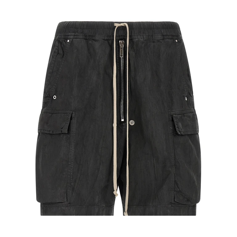 Drkshdw Cargobela bermuda shorts Black Cotton Bermuda - Men