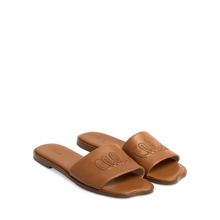 CHLOÉ Heeled Sandal Woman color Brown (CH25A12LPI27T)