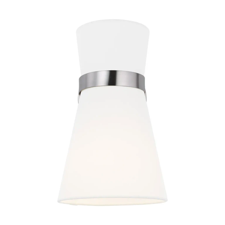 Clark Bathroom Vanity Light in Brushed Nickel