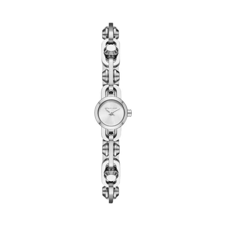 Michael Kors Mk Astor Link Two Hand Stainless Steel Watch, 14mm