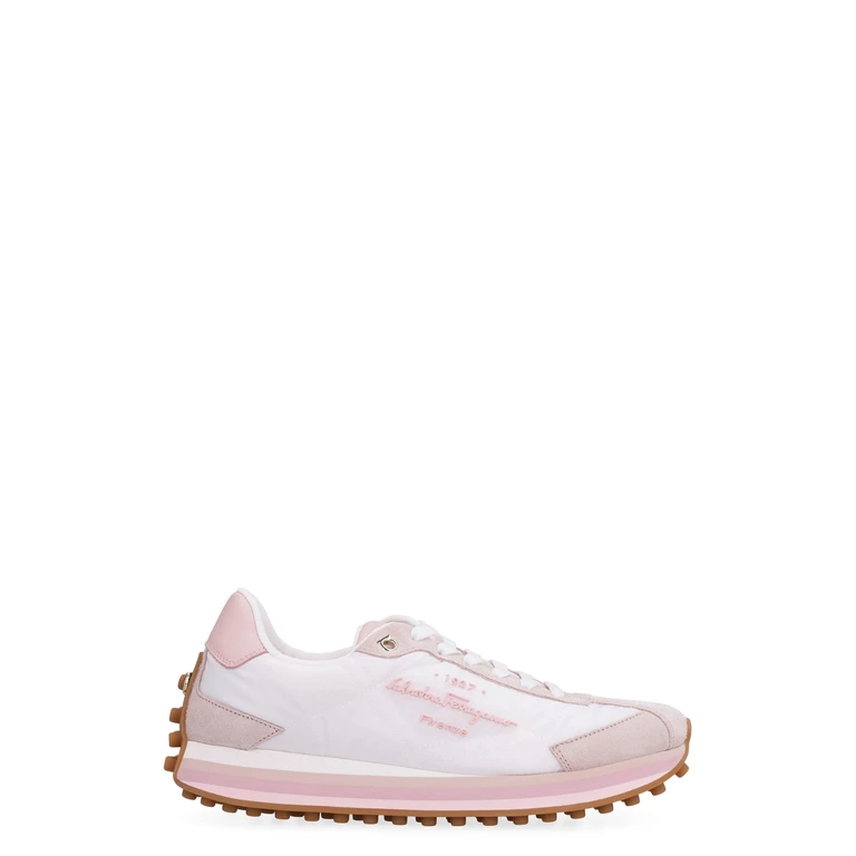 Dolce & Gabbana Leather And Fabric Low-top Sneakers