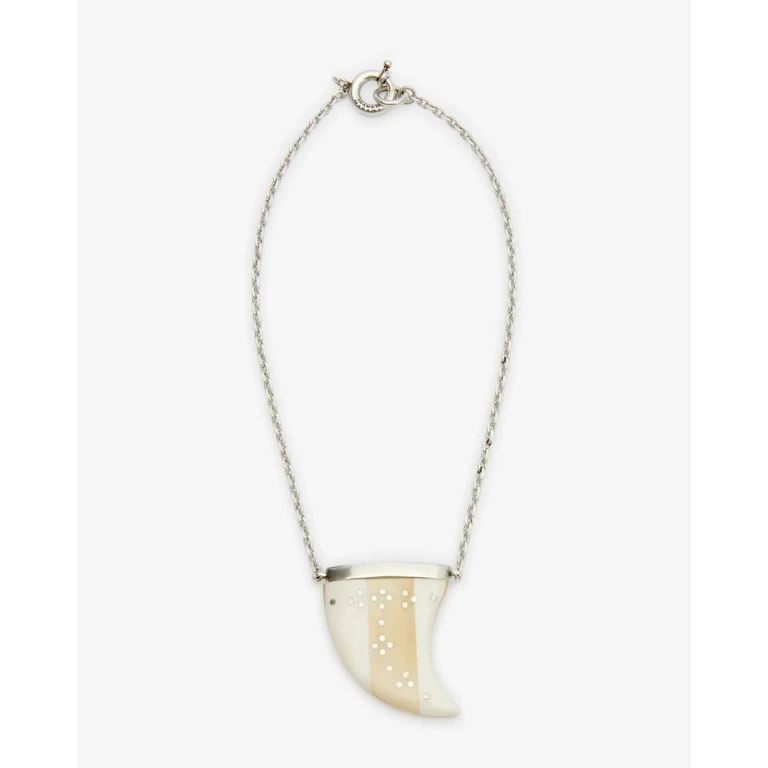 Collier Ellen - Femme - Écru-argenté - Isabel Marant