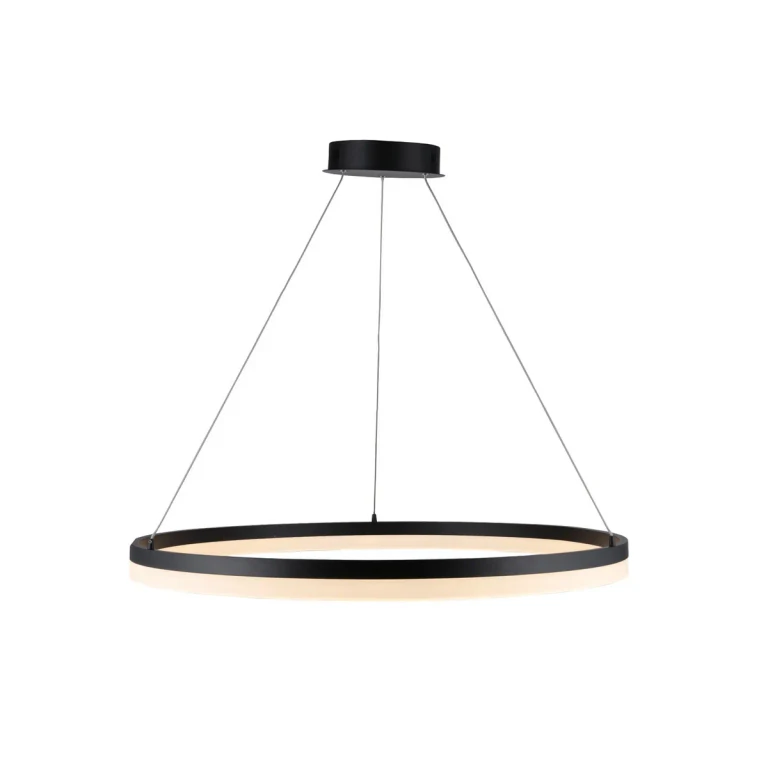 Circa LED Pendant in Black