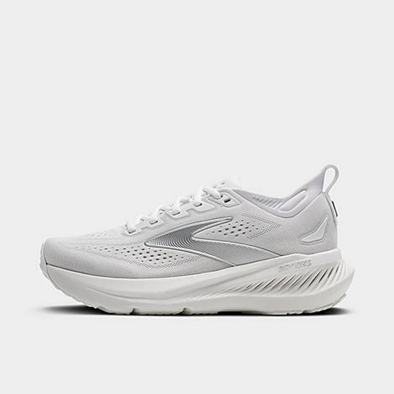 Brooks Women's Glycerin 23 Running Shoes in White/Oyster/Silver Size: 5.0