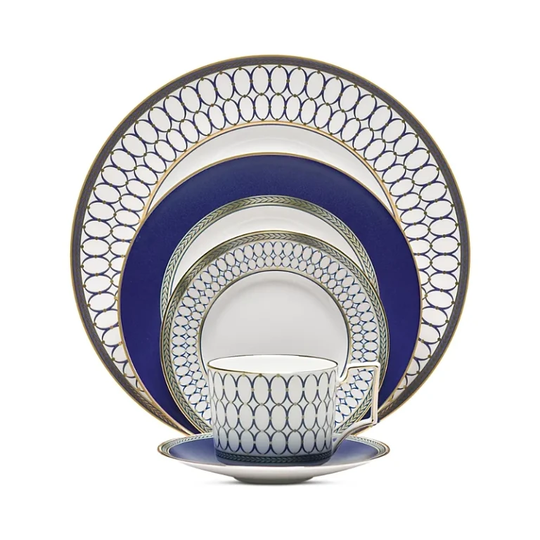 Wedgwood Renaissance Gold 5 Piece Place Setting