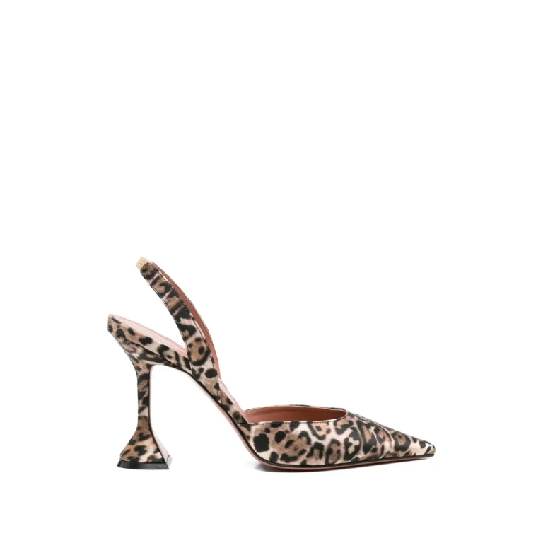 Amina Muaddi Holli Pointed Slingback scarpe