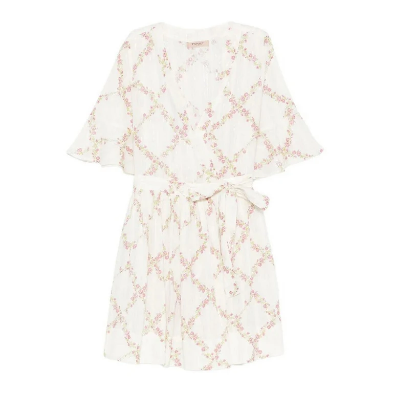 Twinset Maxi Robe - Blanc