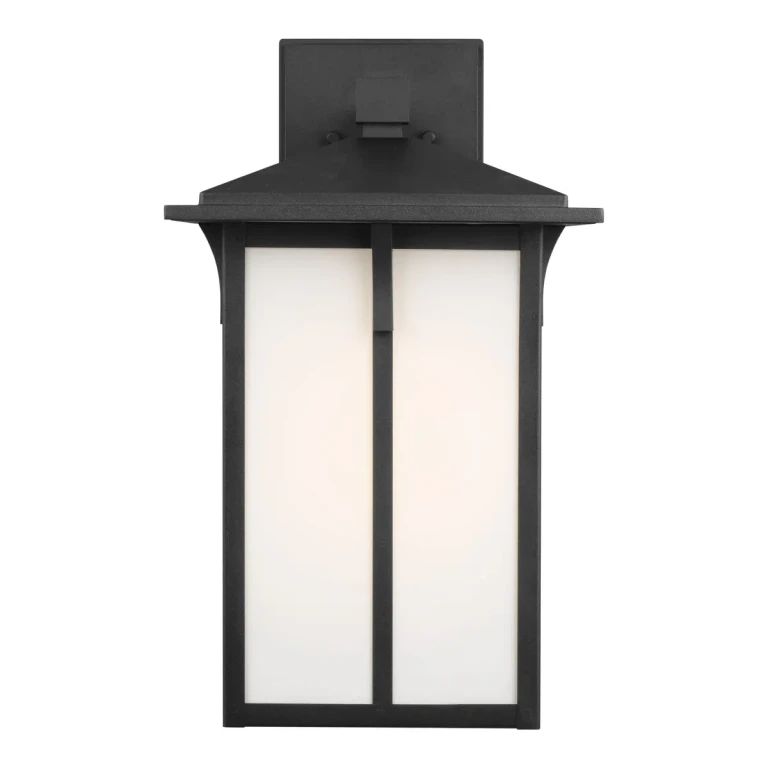Sea Gull Tomek Outdoor Wall Light in Black - 8752701-12