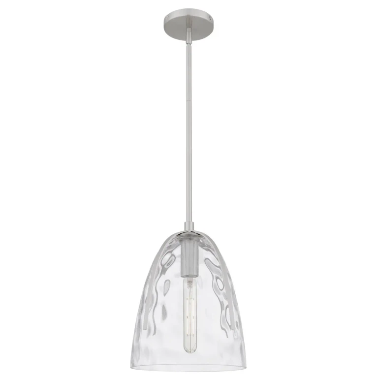 Brushed Nickel Mini Pendant from the Whitmore Collection