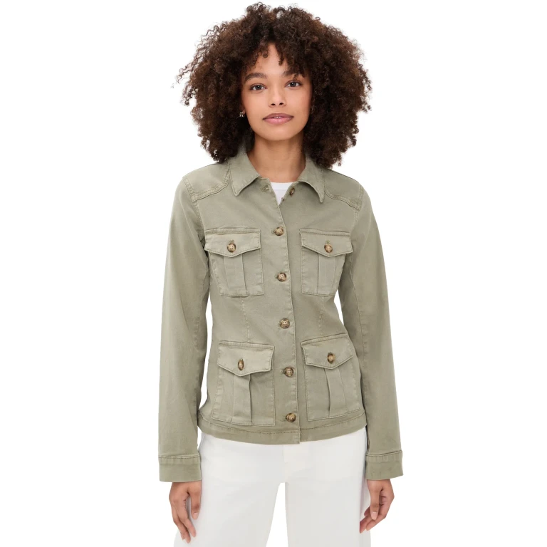 PAIGE Stacey Jacket Vintage Oak Moss S