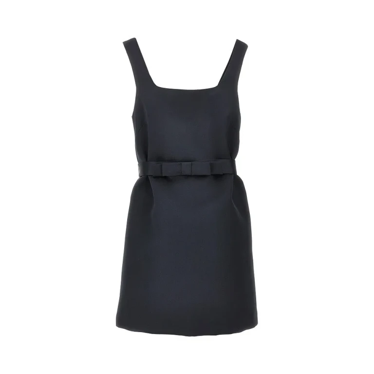 P. A.R. O.S. H. Satin mini dress with belt Woman S
