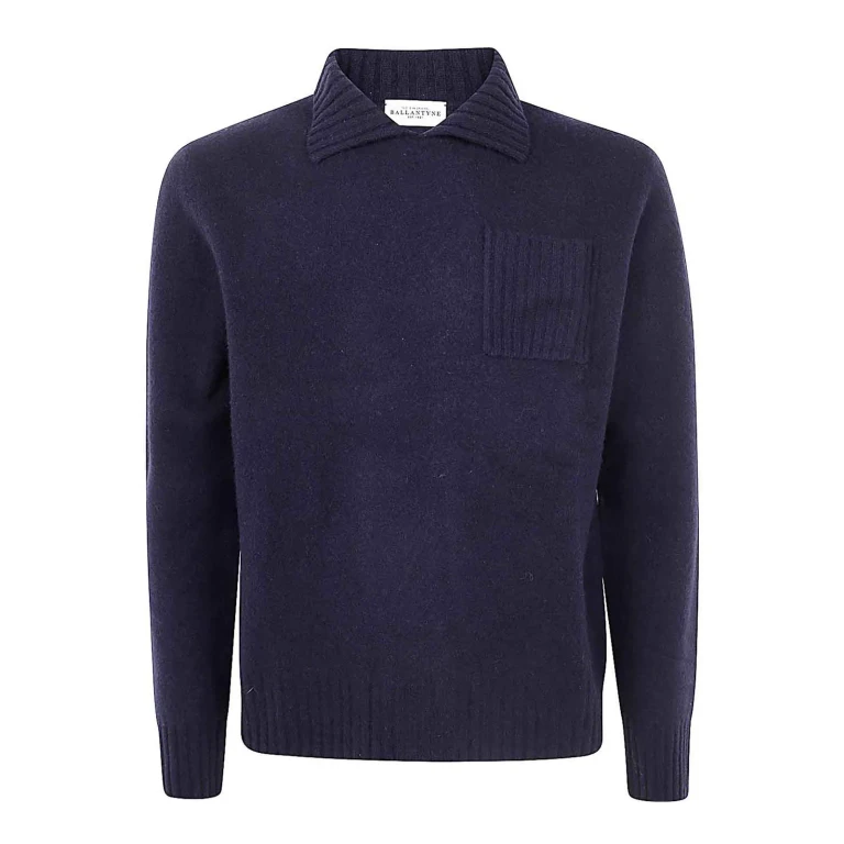 Ballantyne Pull Col Roulé - Bleu