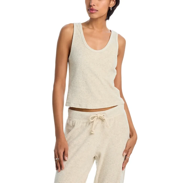 perfectwhitetee Cruise Terry Tank Top
