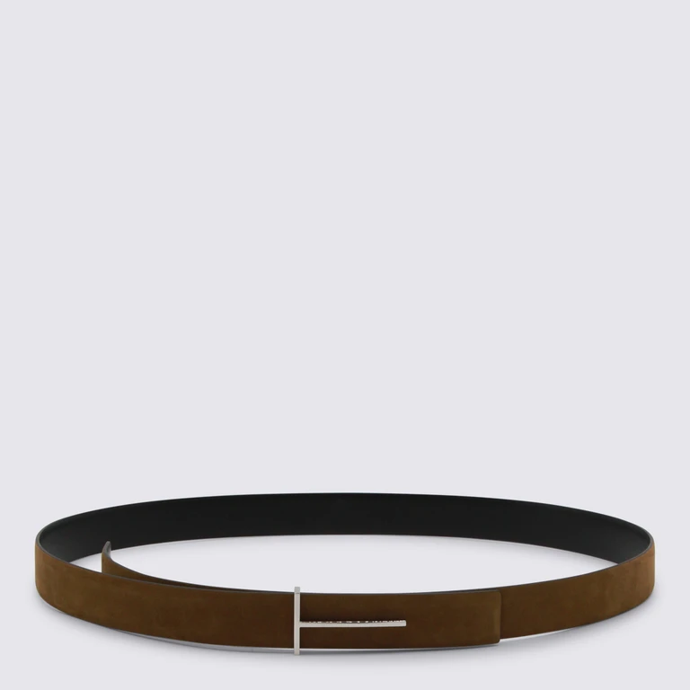 Tom Ford Belts Brown Black Pelle - Men