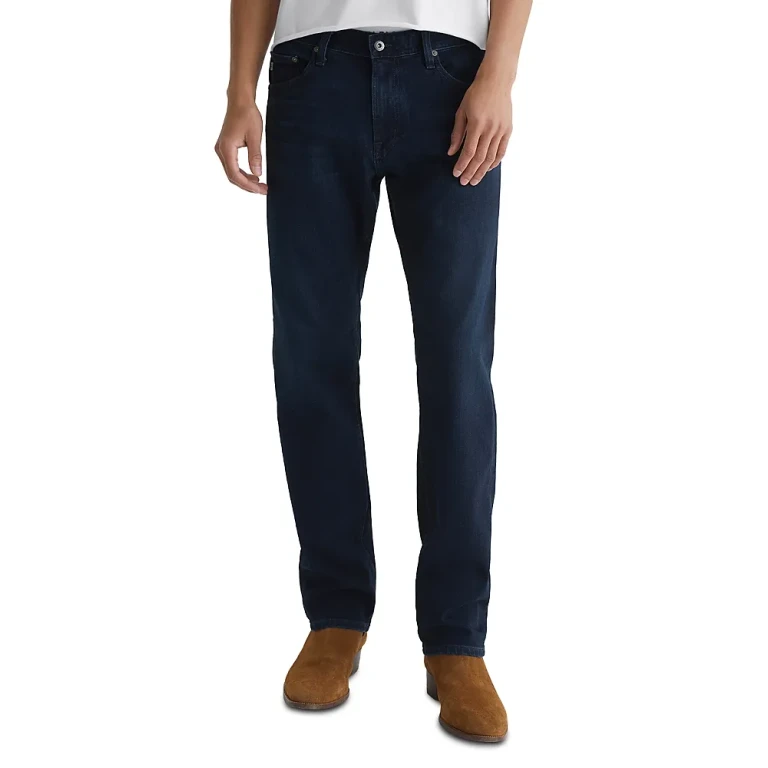 Ag Graduate Tailored Straight Fit Jeans in Bundled Blue