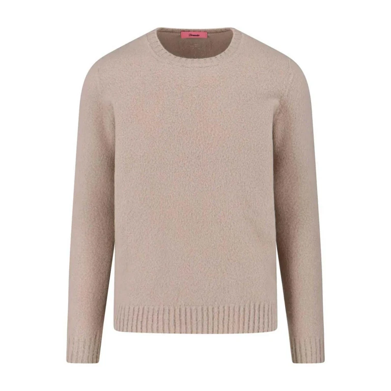 Drumohr Pull Col Rond - Beige