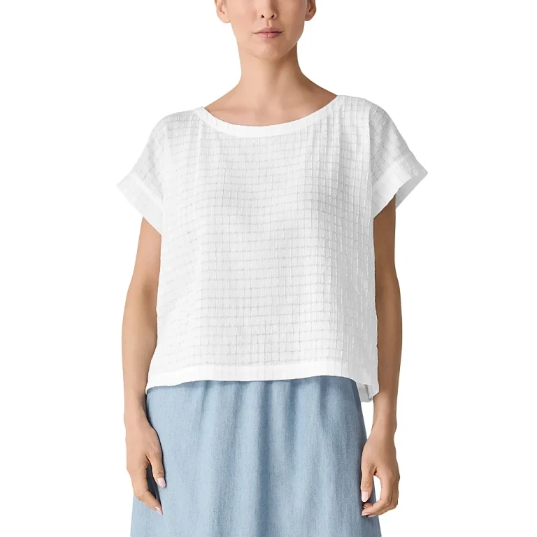 Eileen Fisher Textured Top