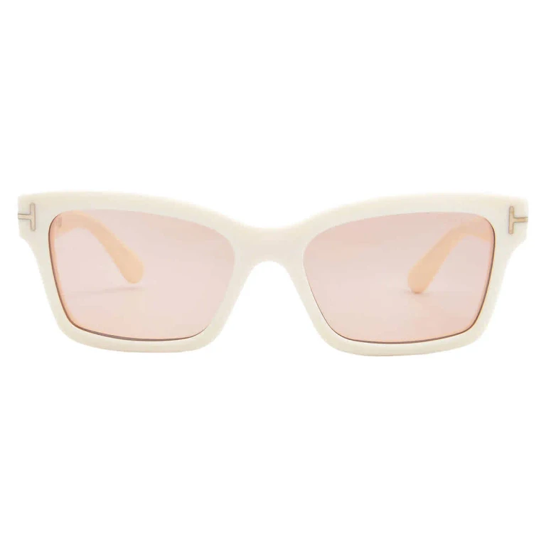 Tom Ford Mikel Pink Mirror Cat Eye Ladies Sunglasses FT1085 25Z 54