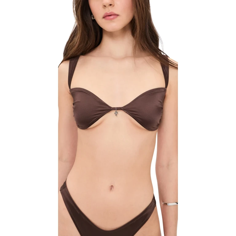 Lioness Lila Bikini Top Chocolate XL