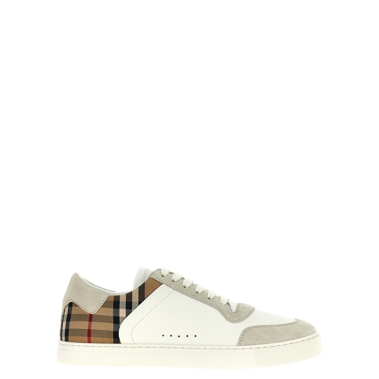 Burberry Check sneakers Multicolor Leather - Men