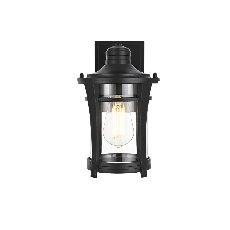 Black Outdoor Wall Sconce from the Artemis Collection
