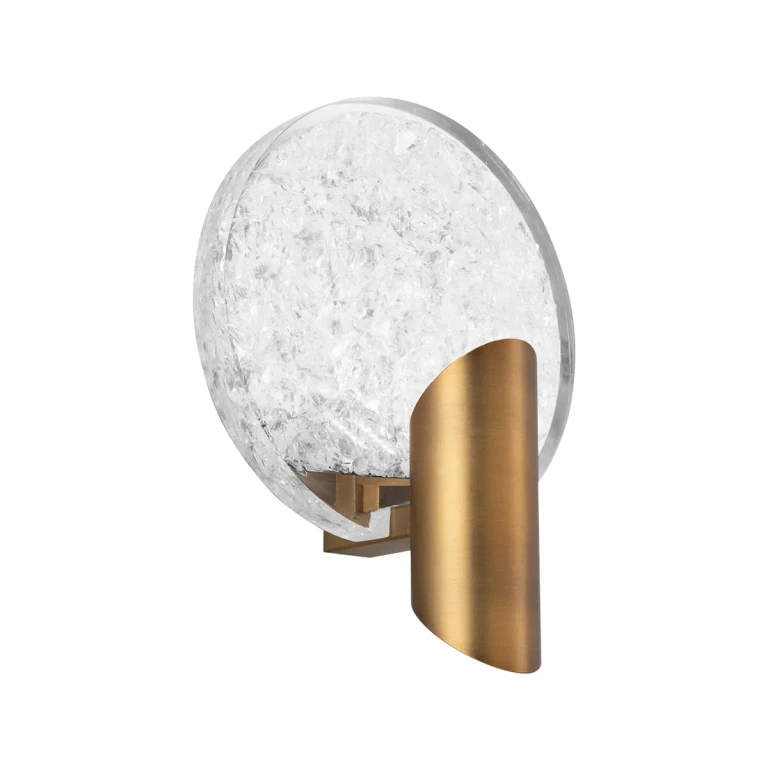 Modern Forms Oracle Wall Sconce in Aged Brass - WS-69009-AB