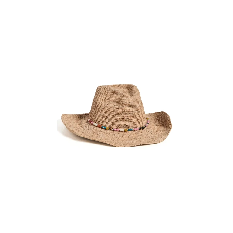 Hat Attack Millie Continental Hat Natural/Multi One Size