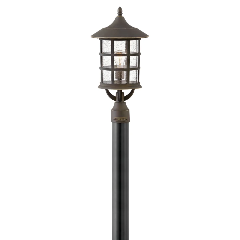 Oil Rubbed Bronze LED Outdoor Lantern from the Freeport Coastal Elements Collection