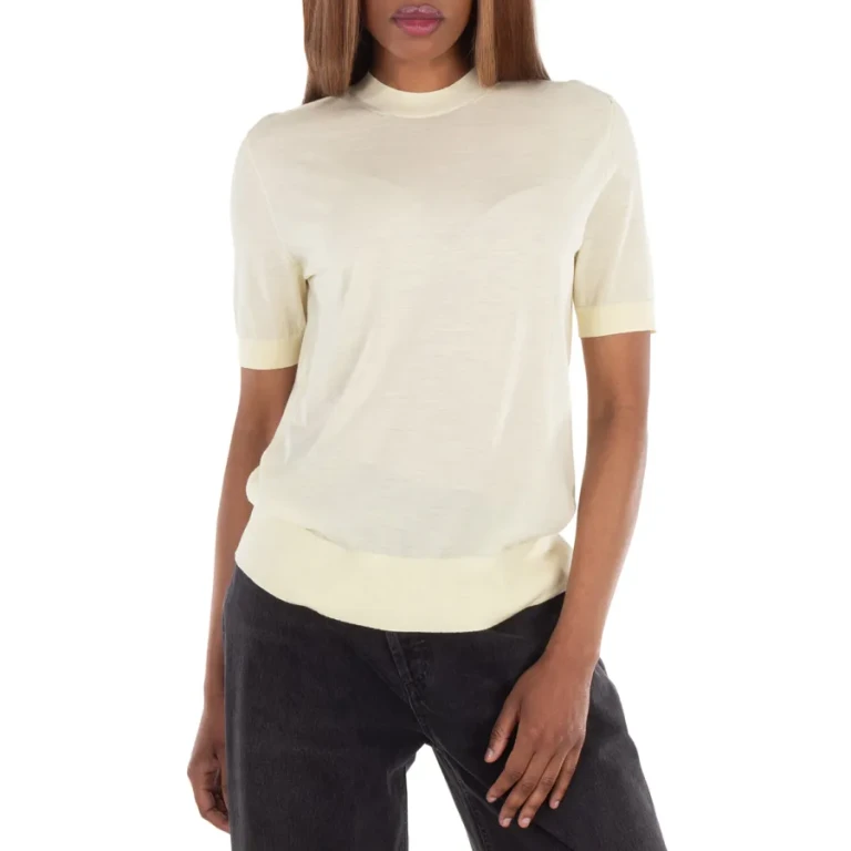 Burberry Crewneck Wool T-Shirt