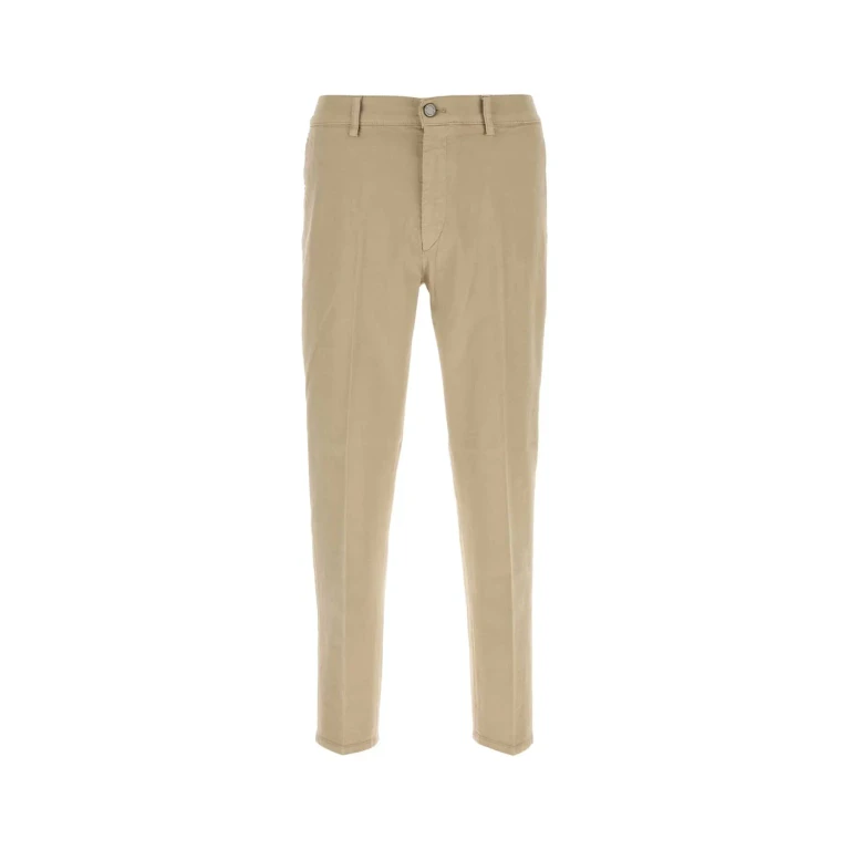 PT Torino Beige Stretch Cotton Reggae Pant