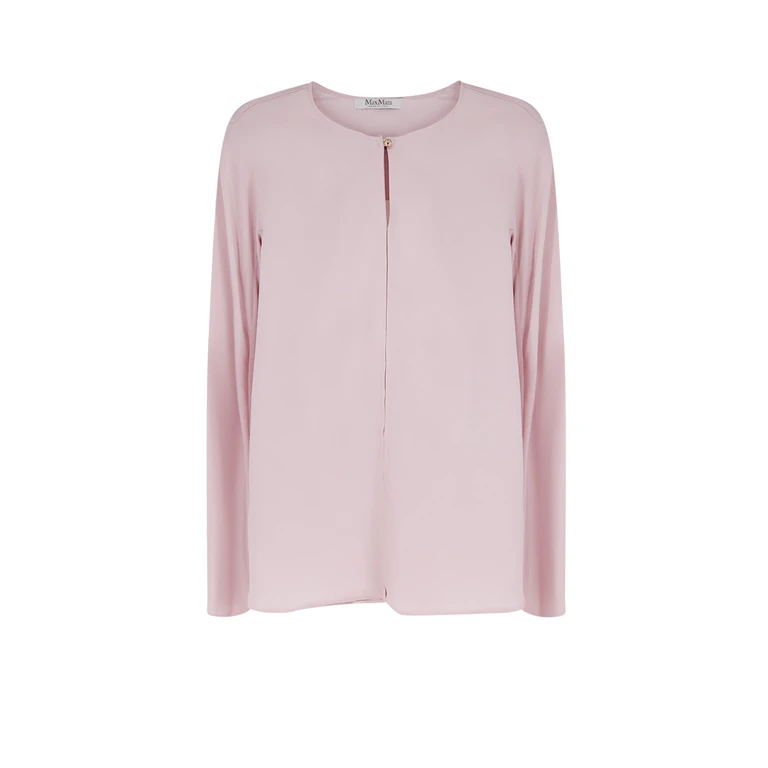 Max Mara Shirts Pink Seta Elastan - Women