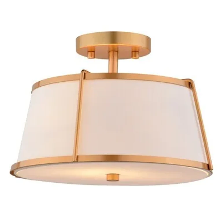Mystic Gold Semi-Flush Mount from the Marion Collection