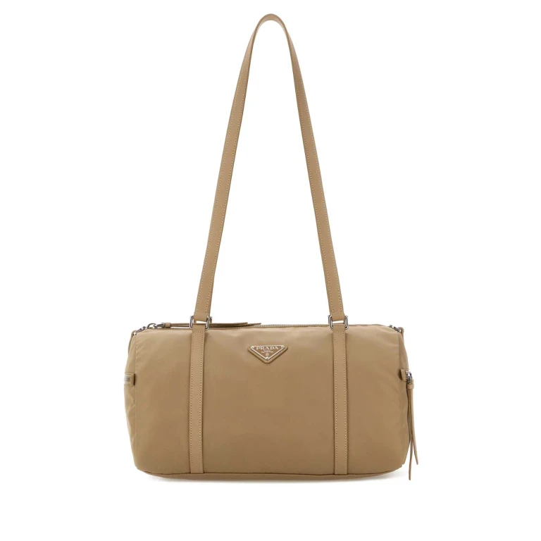 Prada Large Re-nylon And Saffiano Shoulder Bag