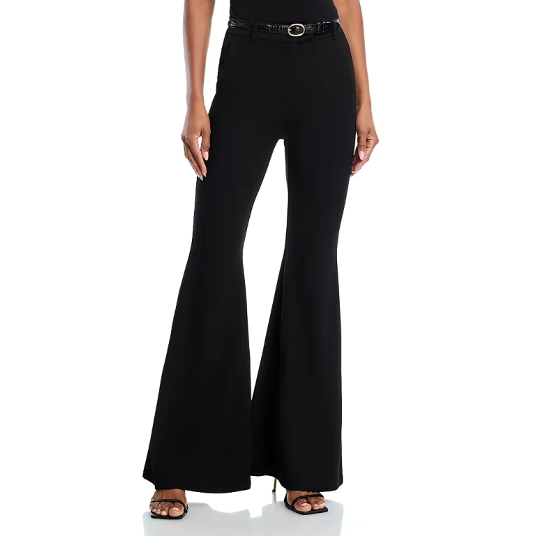Michael Michael Kors High Waist Knit Flare Pants