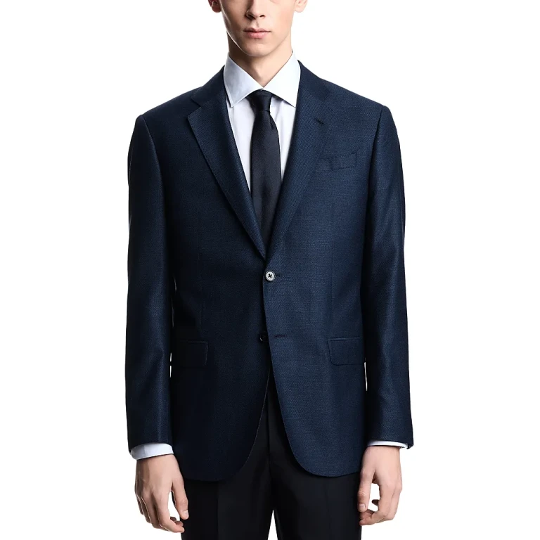 Emporio Armani Regular Fit Notch Lapel Blazer