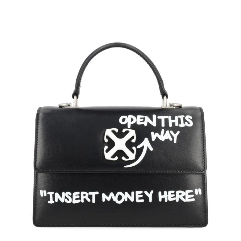 OFF-WHITE Crossbody Bag Woman color Black (OWNP062C99LEA0041001)