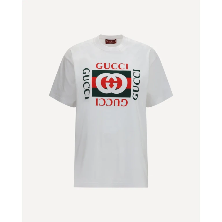 GUCCI Ancora G Loved cotton jersey T-Shirt Female M