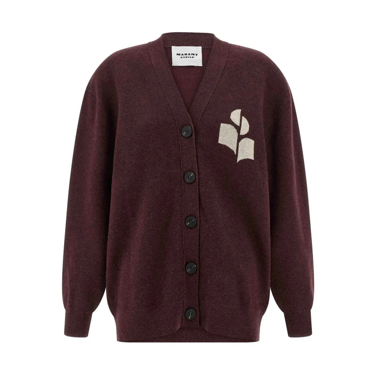 Isabel Marant Etoile Cardigan - Rouge Brun