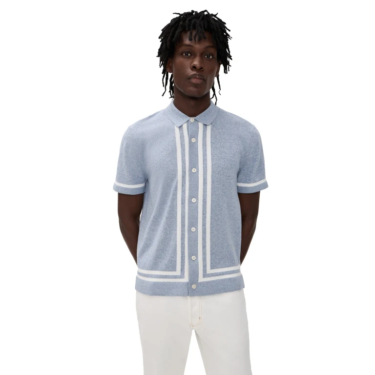 RAILS Leo Shirt Driftwood Melange S