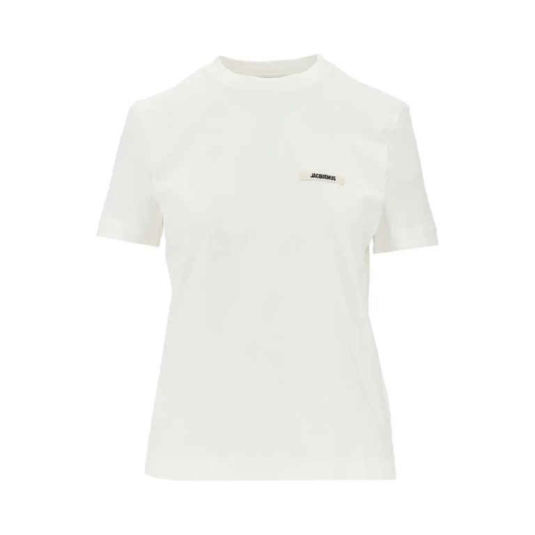 Camiseta de algodón 'Gros Grain' JACQUEMUS para mujer XS