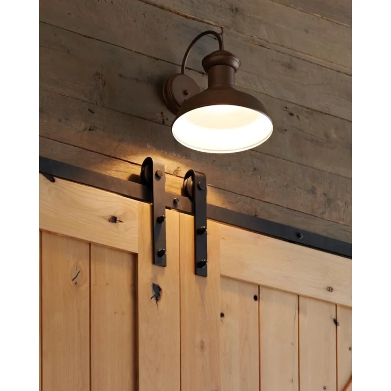Weathered Copper One Light Outdoor Wall Lantern from the Fredricksburg Collection