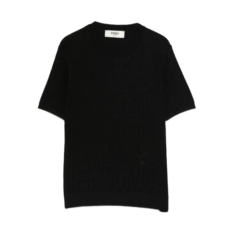 Fendi Pattern Short-sleeve Top