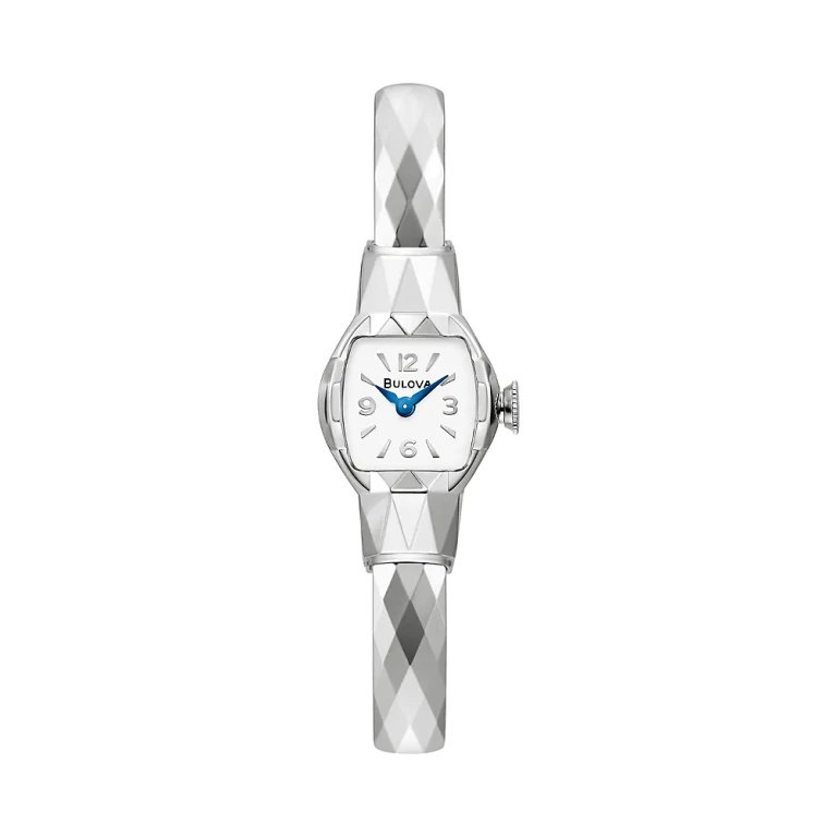 Bulova Women's Archive American Girl Silver-Tone Stainless Steel Watch