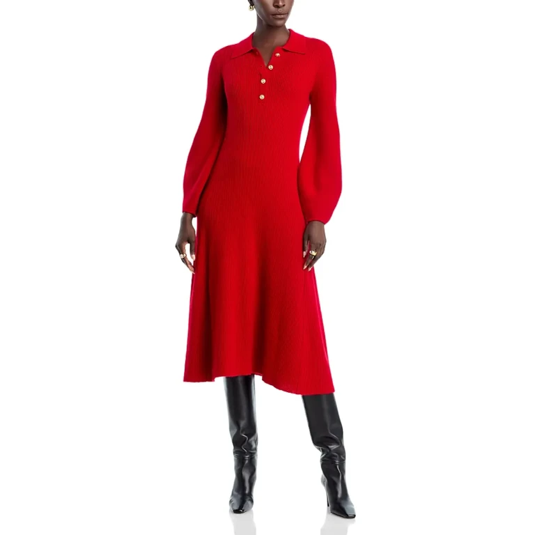 Elie Tahari The Shawna Cashmere Sweater Dress