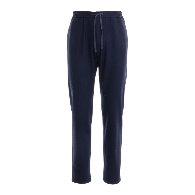 Canali Pantalons Décontractés - Bleu